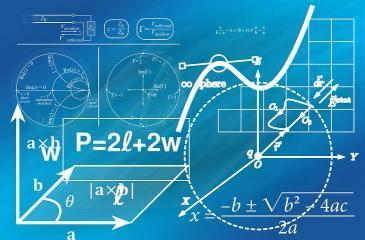 blueboard with lots complicated math on.